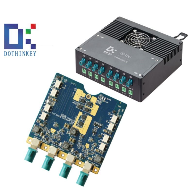 Dothinkey DF108 گیرنده قاب تصویر برای آزمایش پیری DV PV چند دوربین خودرو